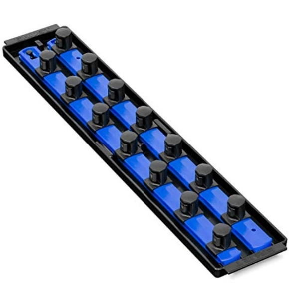 New Ernst 2 Rail Twist Lock Socket Boss 18", Blue - 3/4" - Picture 1 of 12